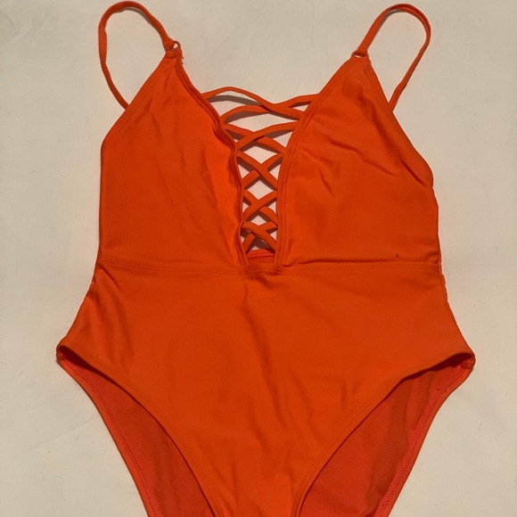 Betty Jade Lace-Up swimsuit - Picture 4 of 6